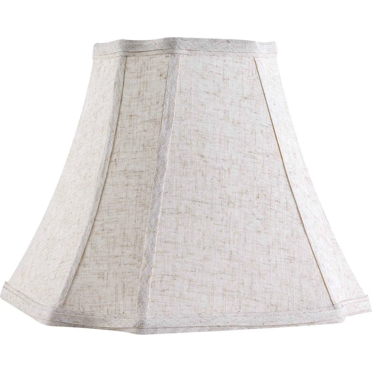 Medium Lamp Shades Beige Oatmeal (Beige Oatmeal Linen / 2 Pcs-Medium 6.5" x 13.2" x 10.6")