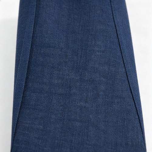 Navy Blue Hexagonal Linen Lamp Shade (Blue / (6.25*6.25)(13*13)11* 1 Pack)
