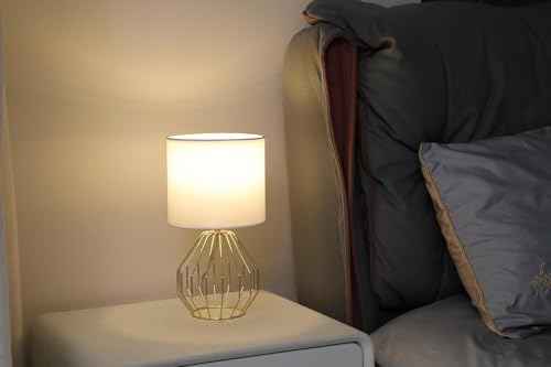 Small Gold Table Lamps (Gold 2 Pack)