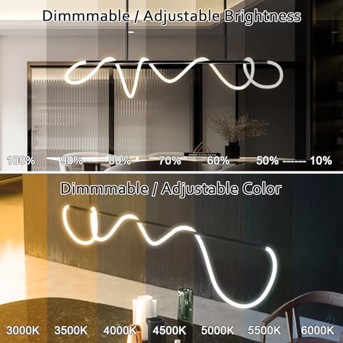 Modern Linear Pendant Light