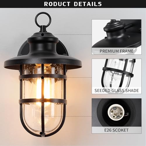 Outdoor Wall Lights Set of 2