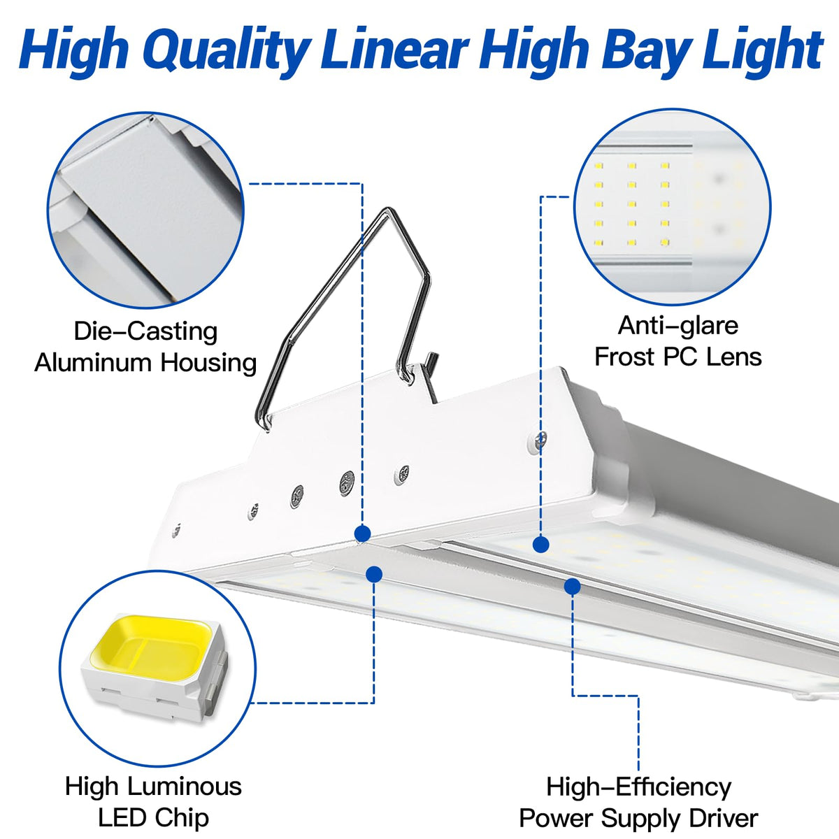 LED Linear Shop Lights 150W