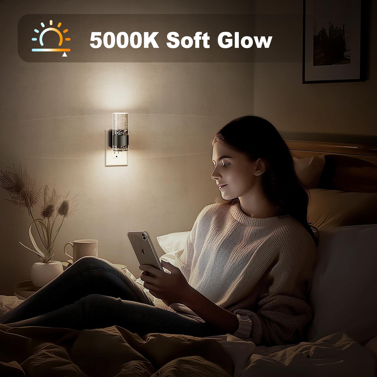Bubble Night Light (Pure Black)