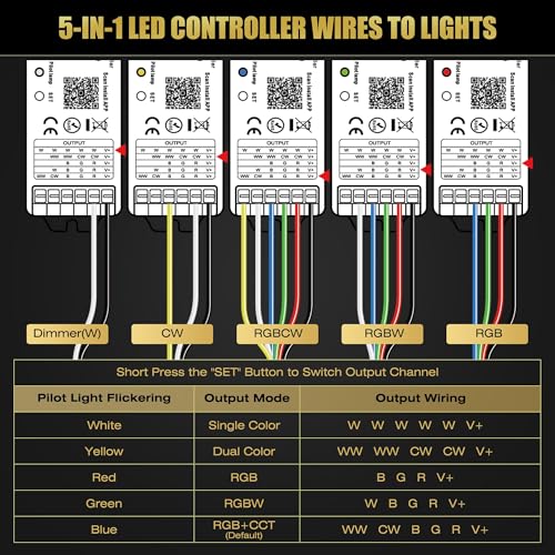 C1 400W LED Control Transformer Box for RGBW RGBCCT 5in1 Pool Ligh