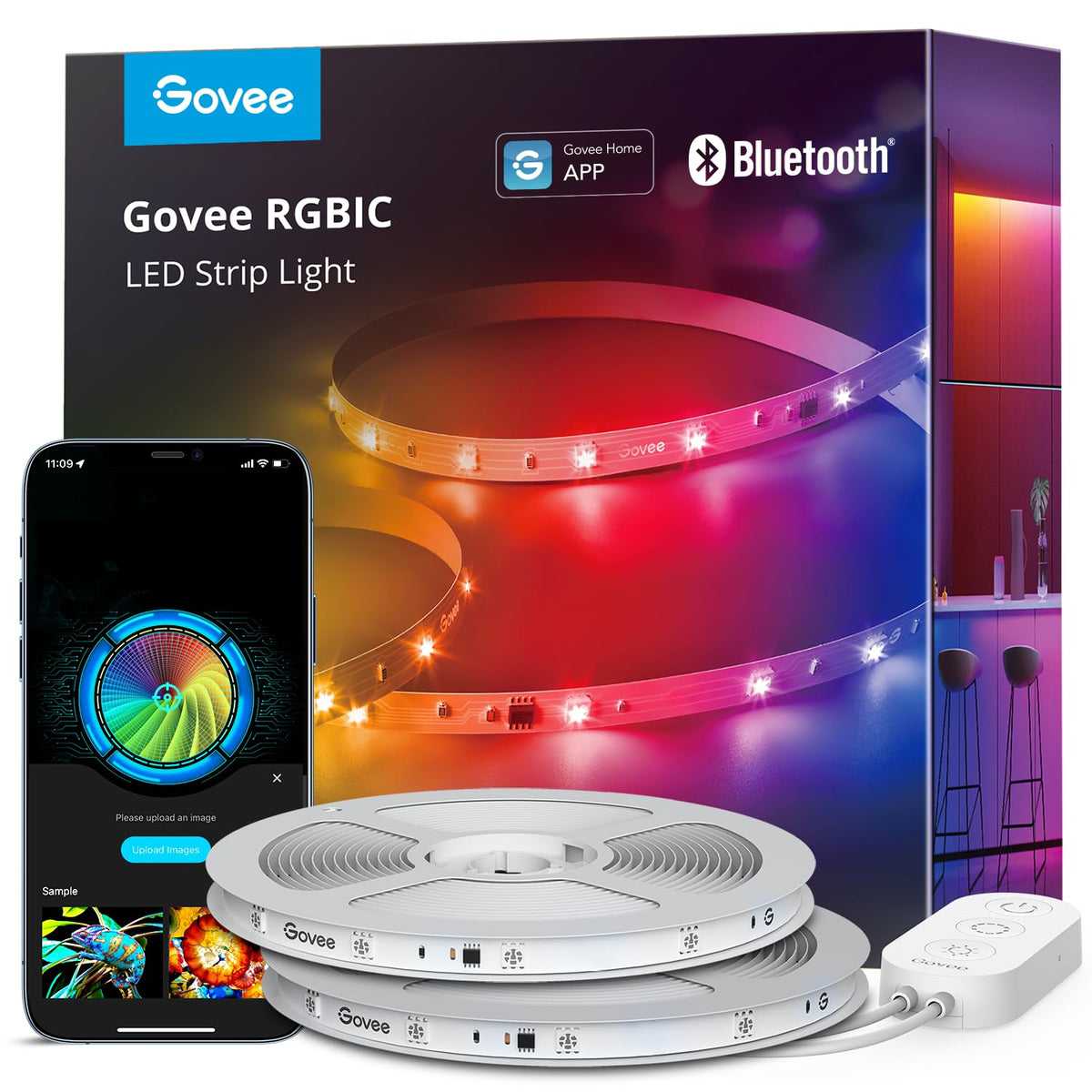 100ft RGBIC LED Strip Lights (100ft)
