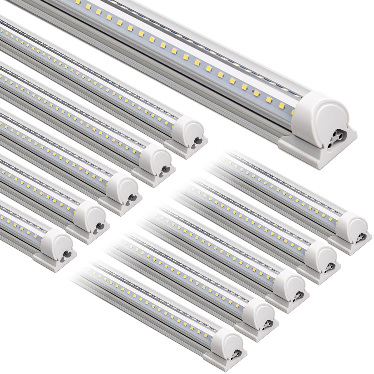 T8 LED Shop Lights 6FT (5000K / 6ft-10 Packs)