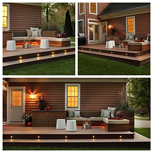 Low Voltage LED Deck Light (30 Pack / Warm White)