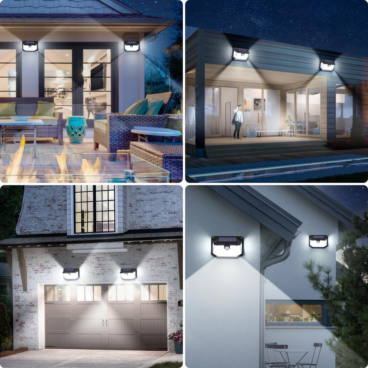 Solar Outdoor Lights (2-Pack)