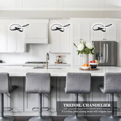 Modern LED Ring Pendant Light Fixtures Kitchen Island