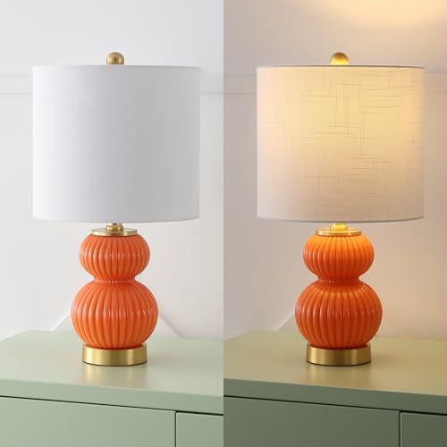Daphne Ribbed Gourd Metal (Orange)