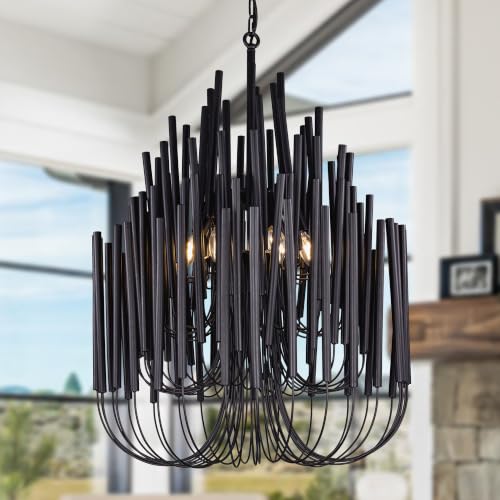 Modern Farmhouse Chandelier for Dining Room 21"