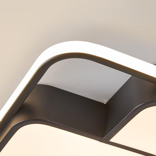 Modern LED Ceiling Light Fixture (2Square-B)
