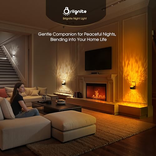 Night Light Plug into Wall (Black)