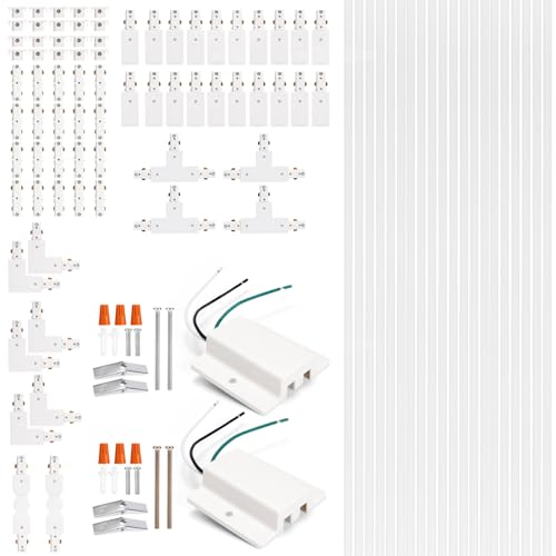 H Track Lighting Rails Kit (65.6ft)
