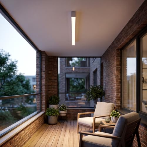 White ceiling light LED (White / 23.6IN)