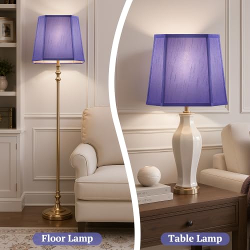 Rectangle Lamp Shades Set of 2 (Dark Blue)