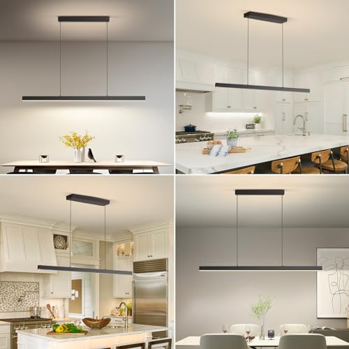 LED Linear Pendant Lights (D / 39inch)