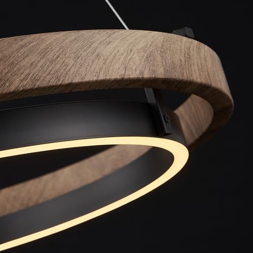LED Ring Chandelier Dimmable Round Chandelier Circular