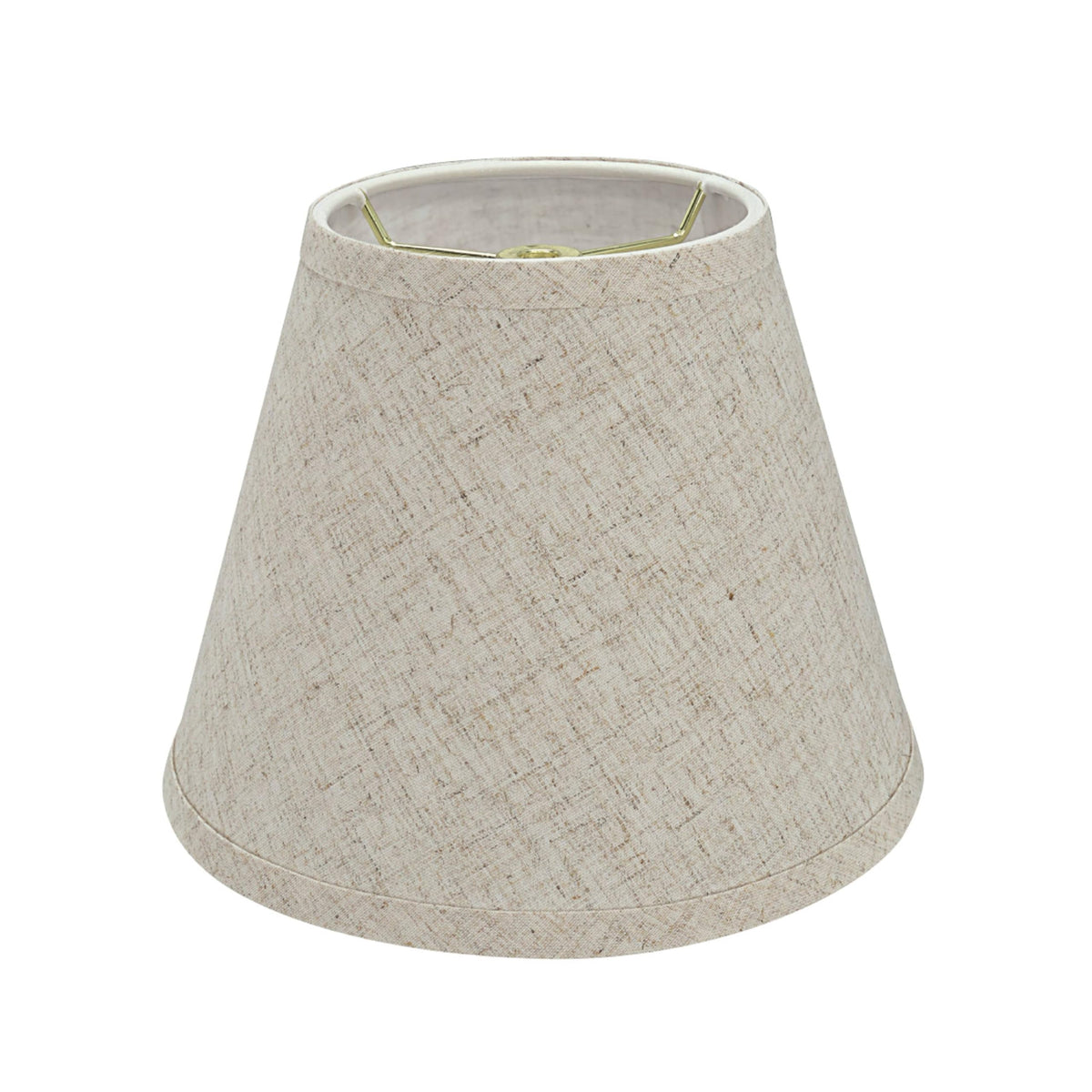 32426 Transitional Hardback Empire Shape Spider Construction Lamp Shade in Flaxen (Flaxen)