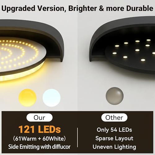 Black Wireless Closet Lights Motion Sensor (Black / 1 Pack)