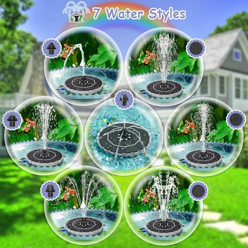 Solar Fountain JZ058