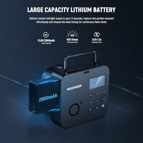 Q4 400Ws 2.4G TTL Outdoor Studio Flash