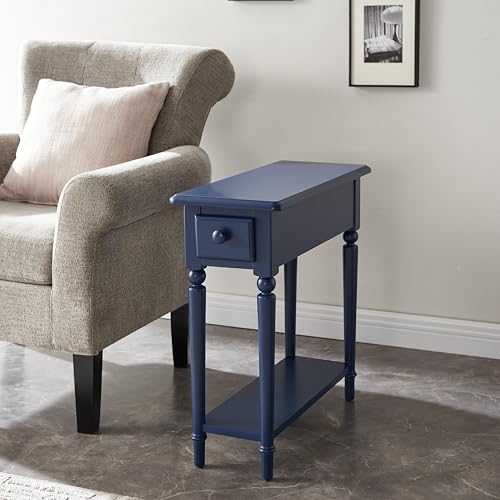 Coastal End Table (Navy)
