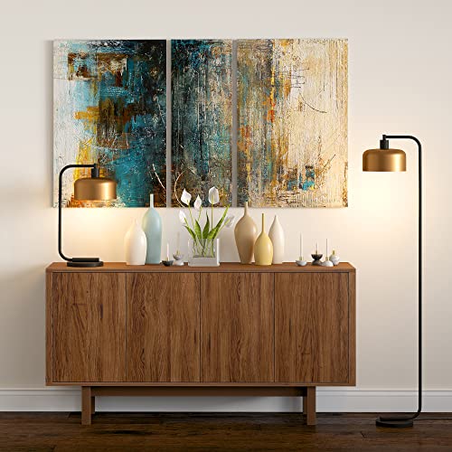 20" Industrial 1 (Table Lamp / Brass / Blackened Bronze)