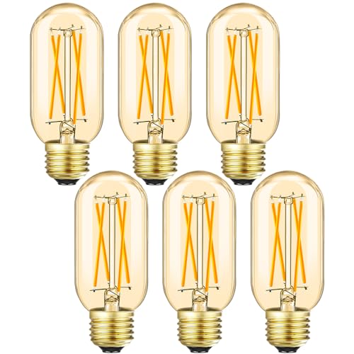 T10 Led Bulb Dimmable Tubular Vintage LED Edison Bulbs 6W