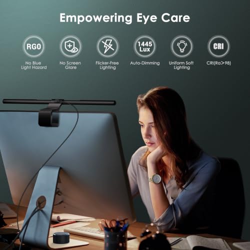 LED Computer Desk Lamp USB 40 cm RGB Light Bar Monitor Computer Light Bar for Gaming