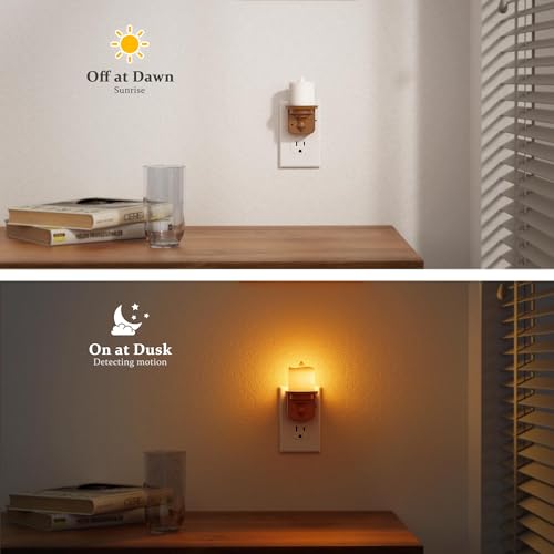 Flameless Candle Night Light (Cylinder-3000K / 1 Pack)
