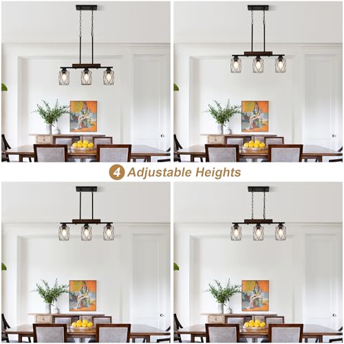 3 Light Dining Room Light Fixtures Over Table (3-Light)