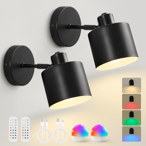 Wall Sconces Set of Two Hardwired
