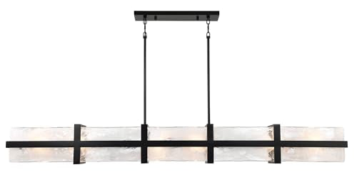 3618 66A Cloud Break Cloud Glass Island Light (60" Long)