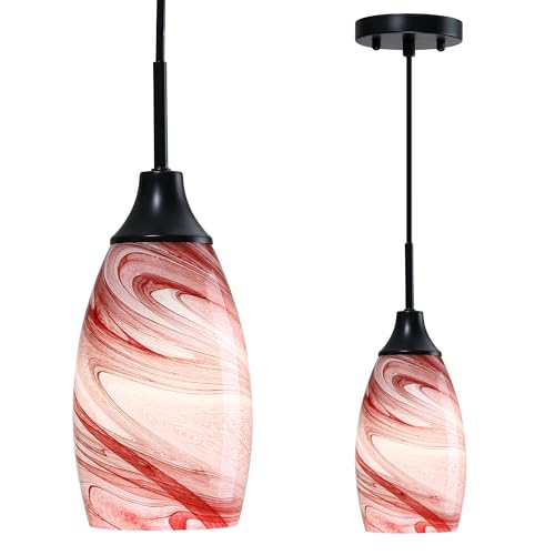Mini Art Glass Pendant Light