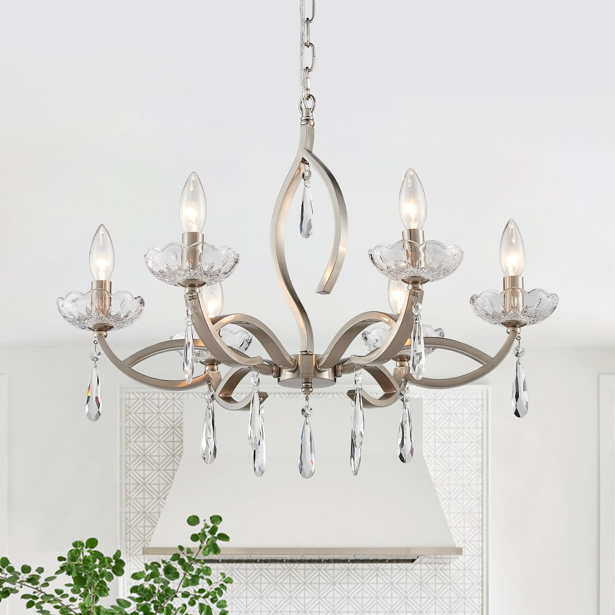 Modern Crystal Chandelier for Dining Room Over Table 6