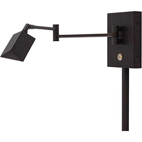P4318 647 George's Reading Room LED Swing Arm Wall Lamp (Copper Bronze Patina)