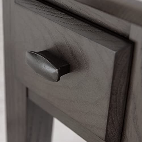 Teegan End Table (Smoke Gray)