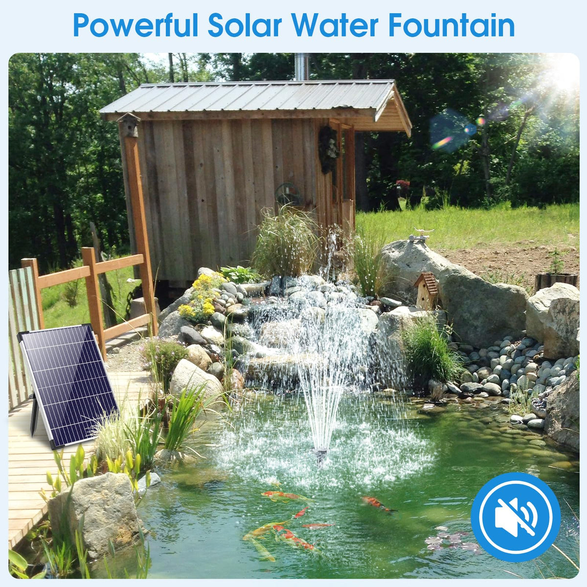 12W Solar Water Fountain Pump (12W Solar Fountain Pump)