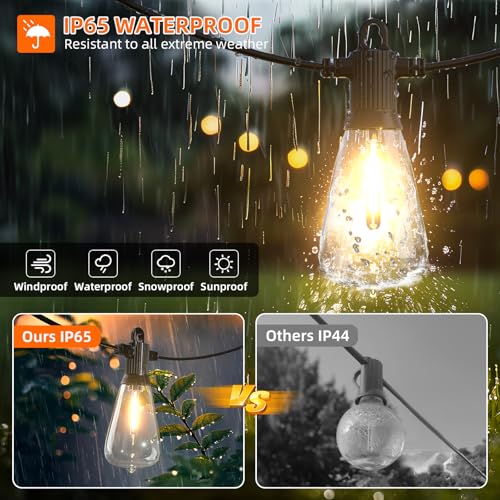 Outdoor Patio String Lights (25FT)
