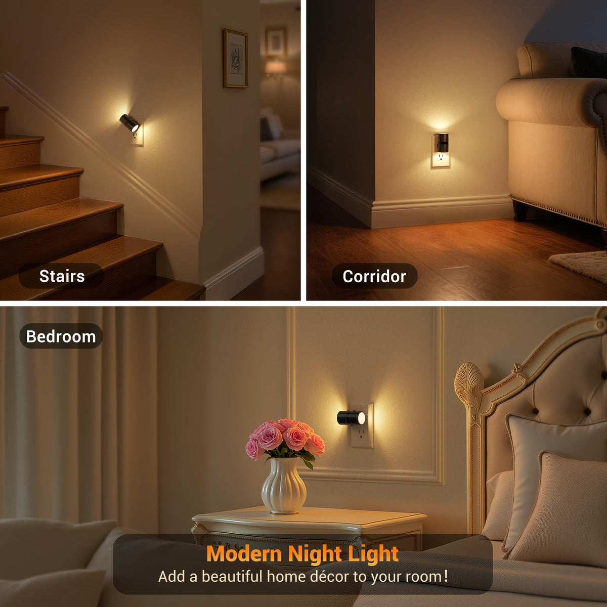 Motion Night Light (Black-Motion)