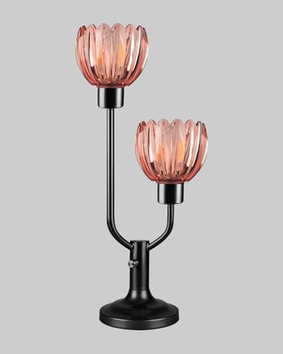 Mid Century Modern Table Lamp for Bedroom Dimmable Vintage Lamp