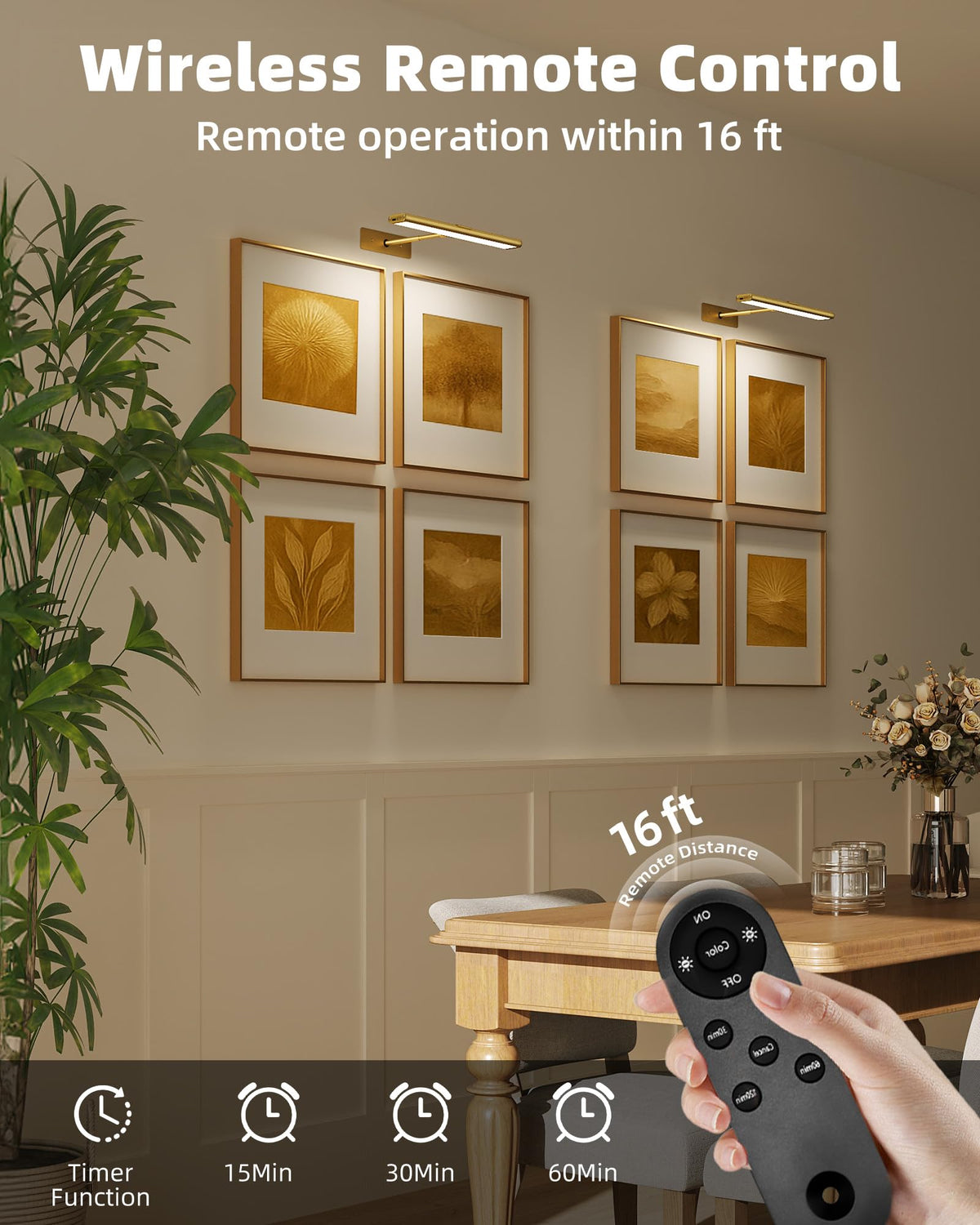 Picture Light for Wall (Gold / 13inch)