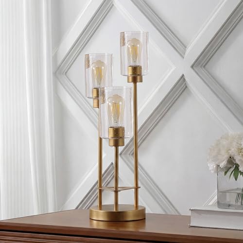 Axel 3 Light Candlestick Accent Table Lamp 20.5" (Gold Painting / 20.5")