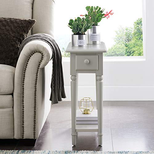 Coastal End Table (Greige)