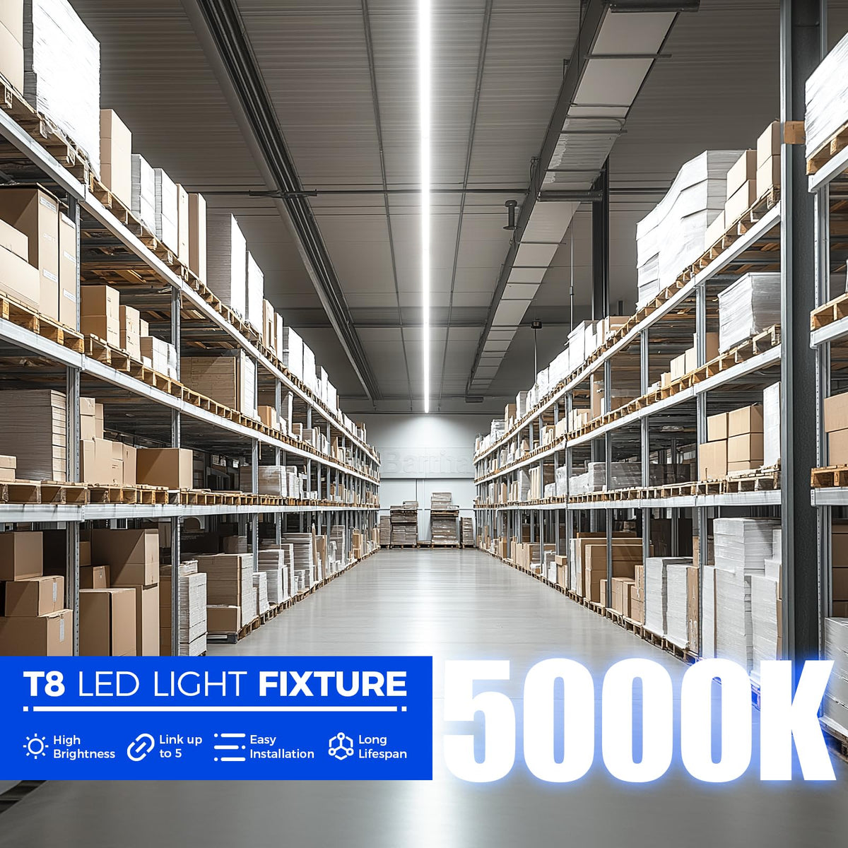 T8 LED Shop Lights 6FT (5000K / 6ft-10 Packs)