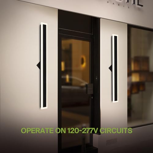 48" LED Linear Wall Sconce (Black)