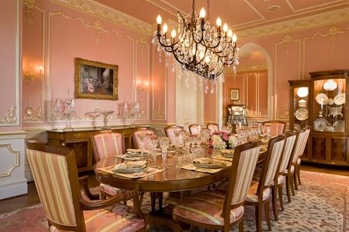 Crystal Chandelier Farmhouse Rectangle Chandeliers for Dining Room (Transparent / 34 inch)