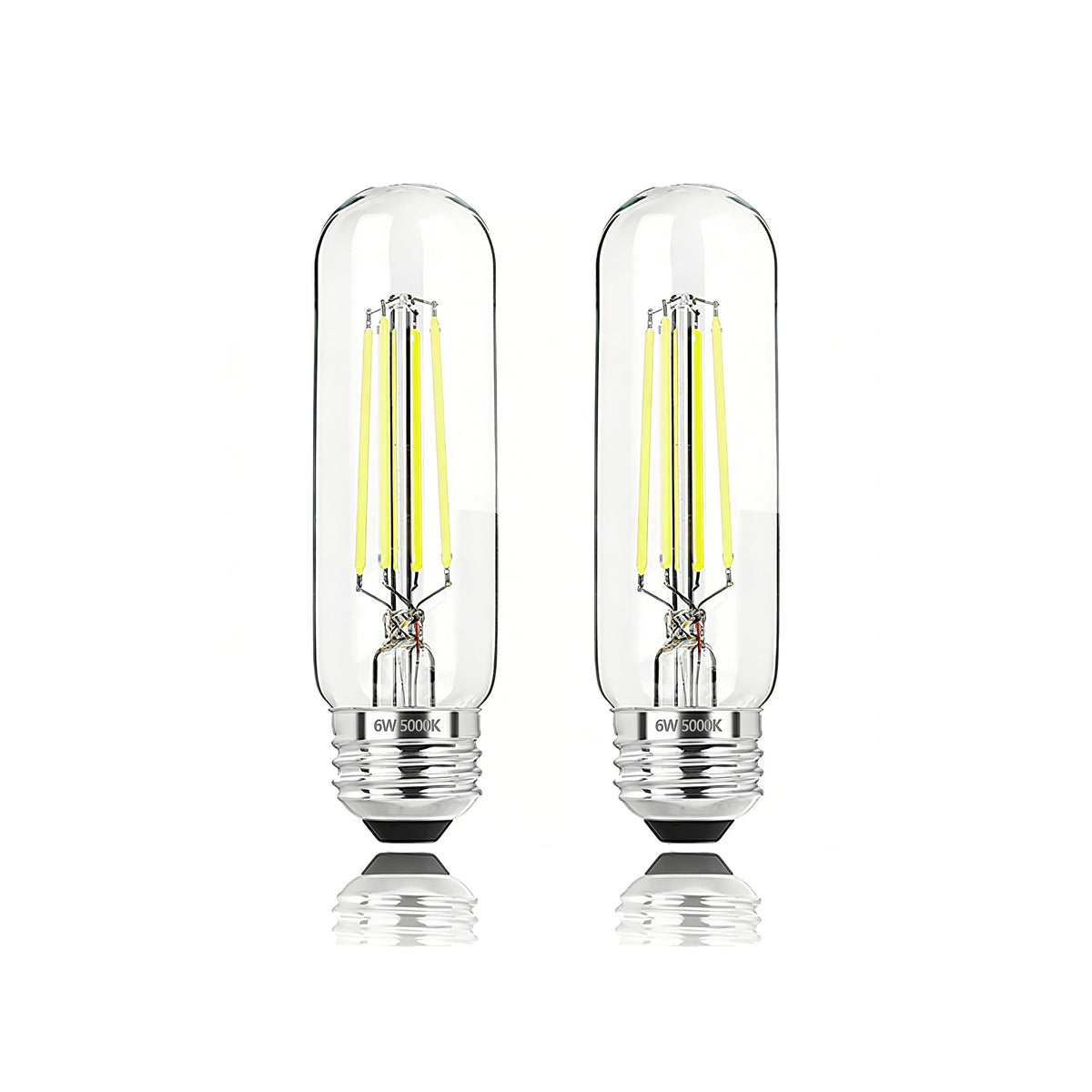 5 Inch Edison Bulb (5 Inch 6W（2 Count))