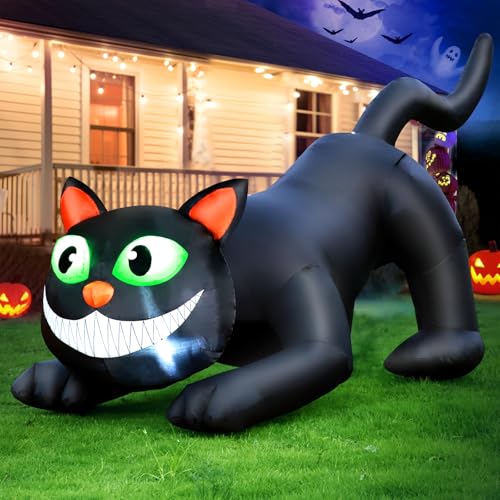2026 Halloween Inflatable Outdoor Yard Decor with LED